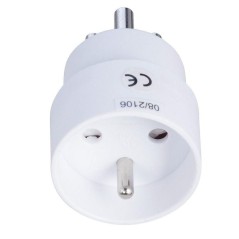 MicroConnect Power Adapter Schuko to DK - Pålidelig og Kompakt Adapter GRUPADK