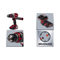 Einhell TP-CD 18 Li-i BL Slagboremaskine - Effektiv, alsidig & 2 batterier inkluderet | Varenummer: 4006825614374