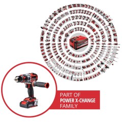 Einhell TP-CD 18 Li-i BL Slagboremaskine - Effektiv, alsidig & 2 batterier inkluderet | Varenummer: 4006825614374