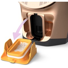 Philips Azur 8000 Series DST8041 Dampstrygejern 3000W - Elegant Sort Guld med Fantastisk Dampsystem!