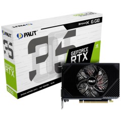 Køb Palit GeForce RTX 3050 StormX 6GB - Kraftfuld grafikydelse til gaming og kreativitet!