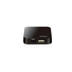 D-Link 4-Port USB 2.0 Hub (DUB-H4) – Hurtig og Effektiv Tilslutning til Flere Enheder