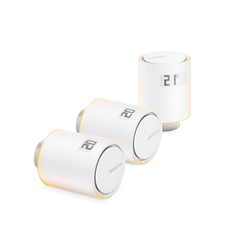 Netatmo Smart Radiator Valves - 3 pcs Netatmo Smart Radiator Valves - 3 pcs