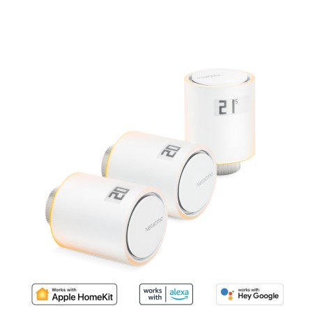 Netatmo Smart Radiator Valves - 3 pcs