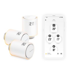 Køb Netatmo Smart Radiator Valves - 3 stk. | Intelligent varme styring | NBU-NAV-EU