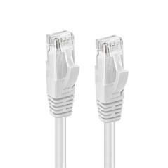 MicroConnect U/UTP CAT6 0.4M White LSZH