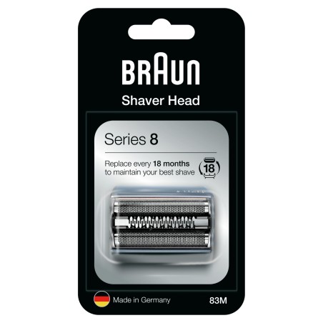 Køb BRAUN Matsølv Barberhoved 83M - Præcision, Komfort og Holdbarhed! Varenummer: 4210201199281