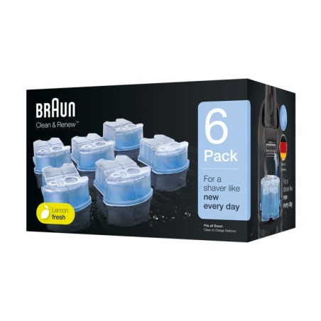 Braun 3-i-1 ShaverCare Genopfyldningspatroner til SmartCare - 6 stk. | Optimal Pleje og Langvarig Ydelse