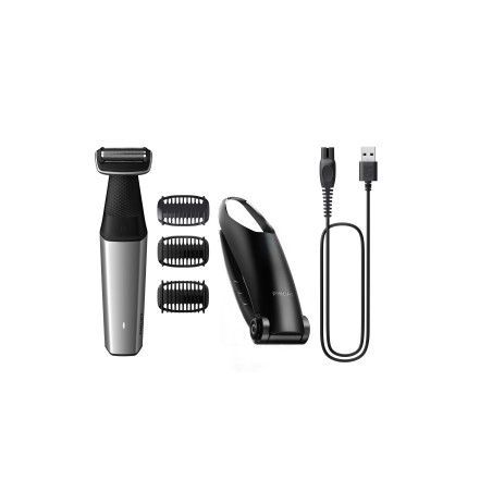 Philips Bodygroom Series 5000 BG5021 Trimmer Sort Sølv