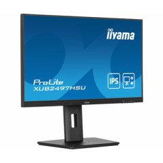 iiyama 24" IPS Monitor - 1920x1080, 100Hz, 15cm Justerbar - XUB2497HSU-B1 - Optimal Skærmkvalitet
