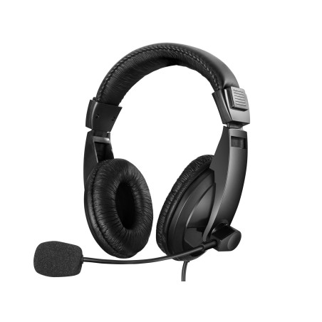 Sandberg Saver USB Headset Large - Komfortabelt og Kvalitetslyd til Afgørende Øjeblikke | Varenr. 325-27