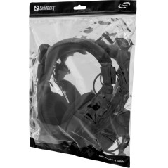 Sandberg Saver USB Headset Large - Komfortabelt og Kvalitetslyd til Afgørende Øjeblikke | Varenr. 325-27