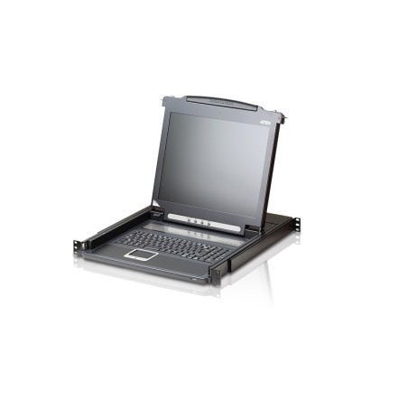 Spar Plads med Aten Slideaway Console 17" LCD - Effektiv og Kompakt (CL1000M-ATA-2XK07SGG)