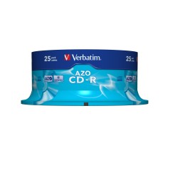 Verbatim AZO CD-R 52X 700MB Crystal (43352) – Pålidelig Datagodkendelse og Krystalklar Ydeevne