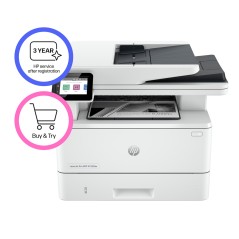 Effektiv HP Laserjet Pro Mfp 4102Dw Printer – Hurtig og Pålidelig Printløsning | 2Z622F#B19