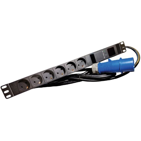 Lanview 19" Rack Mount Power Strip - Effektiv og Pålidelig Strømfordeling | Varenummer: LVR261876D