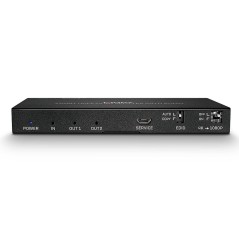 Lindy 2 Port HDMI 2.0 18G Splitter - 38230 | Højkvalitets Splitting Løsning til Ultra HD enheder