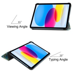 CoreParts Tri-fold Caster Hard Shell TABX-IP10-COVER11 - Beskyttelse og Stil til Din Enhed