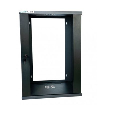 Robust Lanview Flatpack 19 Wall Mounting - LVR242510 | Perfekt til pladsbesparende installationer
