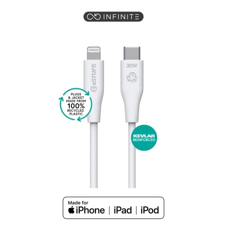 Kvalitets eSTUFF INFINITE USB-C to Lightning - ES602270-BULK | Hurtig opladning og dataoverførsel