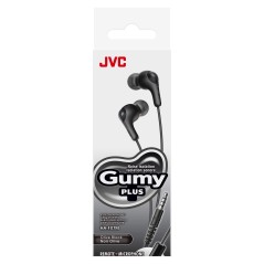 JVC Gumy Plus med Mic Remote – Fremragende komfort og klar lyd (HA-FX7M-BN)