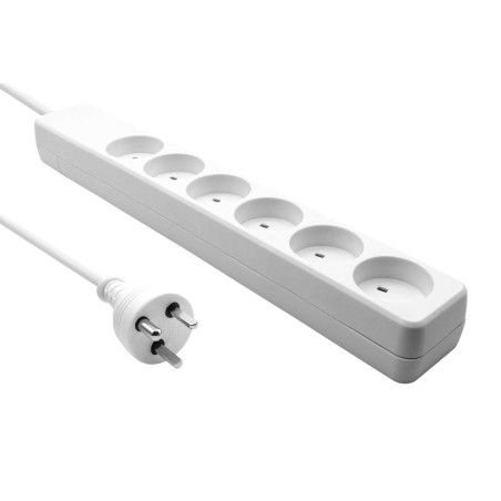 ProXtend Danish IT Power Strip 6-way - Kvalitet og Sikkerhed - Varenummer: KIT6-KIT04W