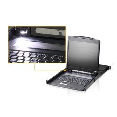Aten 8-Port 19" LCD KVM Switch