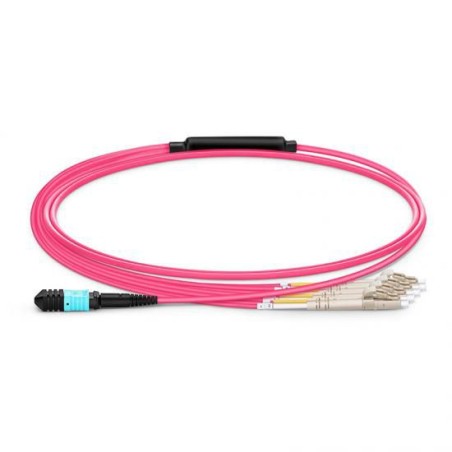 Lanview 8 Cores MTPUPC Female til 4 - Højkvalitets Fiberoptisk Kabel LVO230510-MTP