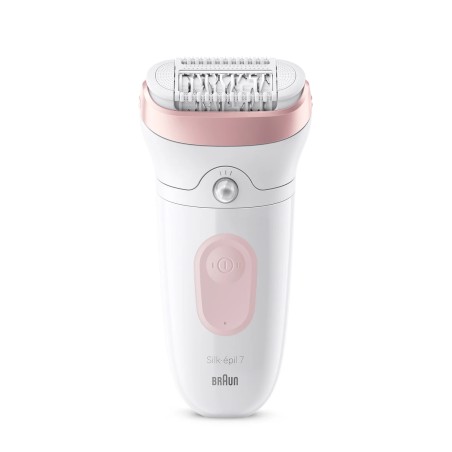 Braun Silk-pil 7 7-000 Pink White - Effektiv hårfjerning til glat og silkeagtig hud!