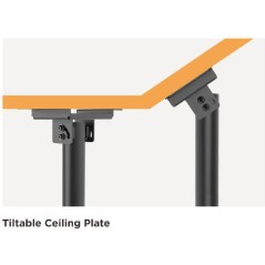 Vivolink Projector Ceiling Mount White VLMC350L-W - Professionel og Justerbar Løsning