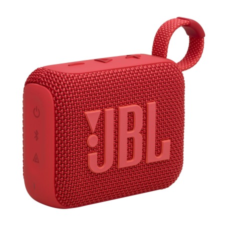 JBL Go 4 Højttaler Rød - Trådløs Lyd i Topkvalitet med Fantastisk Design!