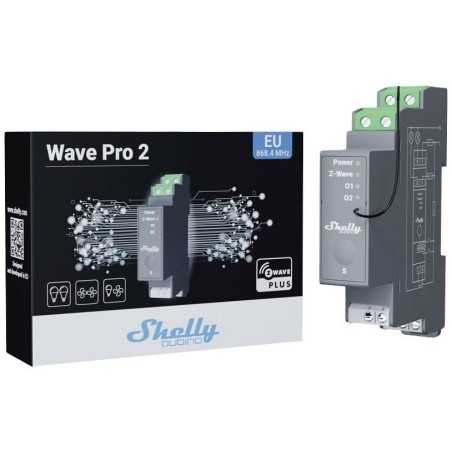 Shelly Wave Pro 2 Smart Relækontakt