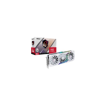 Asrock Radeon RX 7900 XT Phantom Gaming White OC 20GB DDR6 - Suveræn ydeevne og stilfuldt design til gamere!
