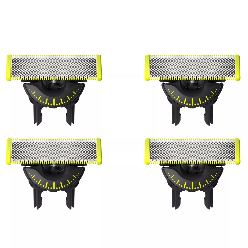 Philips OneBlade QP440 Barberhoved Sort Grøn Sølv Philips OneBlade QP440 Barberhoved Sort Grøn Sølv