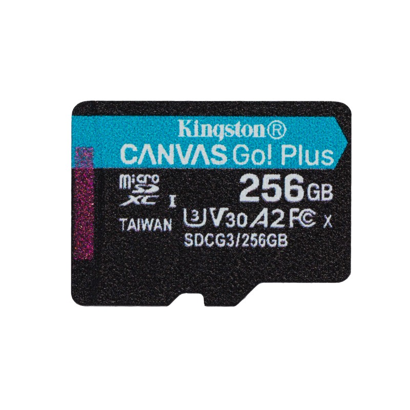 Kingston Canvas Go! Plus microSDXC 256GB 170MB/s Kingston Canvas Go! Plus microSDXC 256GB 170MB/s