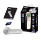 Braun BNT400WE No touch + touch Termometer Sølv Hvid Braun BNT400WE No touch + touch Termometer Sølv Hvid