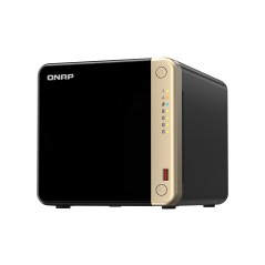 Køb QNAP TS-464 4Moduler - Kraftfuld og alsidig NAS med 4 HDD-pladser | Varenr. 4711103082324