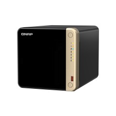 Køb QNAP TS-464 4Moduler - Kraftfuld og alsidig NAS med 4 HDD-pladser | Varenr. 4711103082324