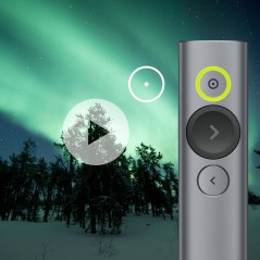Logitech Spotlight Plus Fjernbetjening til præsentation Grå