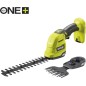 Ryobi RY18GSA-0 ONE+ 18V 2-i-1 græs-/hækkeklipper – Solo
