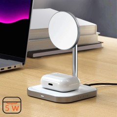 Satechi Opladningsstander 7.5W USB-C - Effektiv & Elegant Opløsning til Dine Enheder