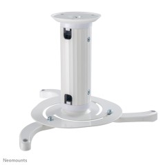 Neomounts Universal Projector Ceiling BEAMER-C80WHITE - Holdbar og Justerbar Loftmontering til Projektorer