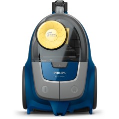 Philips 2000 Series XB2125 Støvsuger Beholder 1.3L - Effektiv, Tyst og Praktisk i Mørkeblå/Gul!