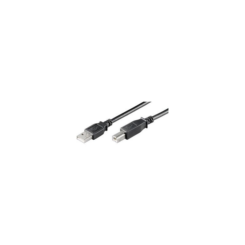 goobay USB-kabel 5m Sort goobay USB-kabel 5m Sort