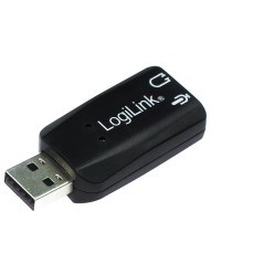 LogiLink USB Soundcard - Virtual 3D Soundeffects USB 2.0 Ekstern | Oplev en ny lyddimension!