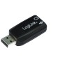 LogiLink USB Soundcard Virtual 3D Soundeffects USB 2.0 Ekstern LogiLink USB Soundcard Virtual 3D Soundeffects USB 2.0 Ekstern
