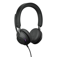 Jabra Evolve2 40 SE USB-C MS Stereo – Krystalklar Lyd til Professionelle (Varenr: 24189-999-899)