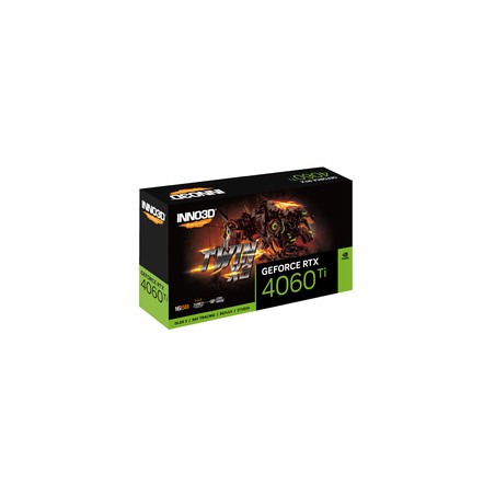 Inno3D GEFORCE RTX 4060 Ti 16GB TWIN X2 - Fantastisk Ydeevne til Gaming og Grafisk Design!