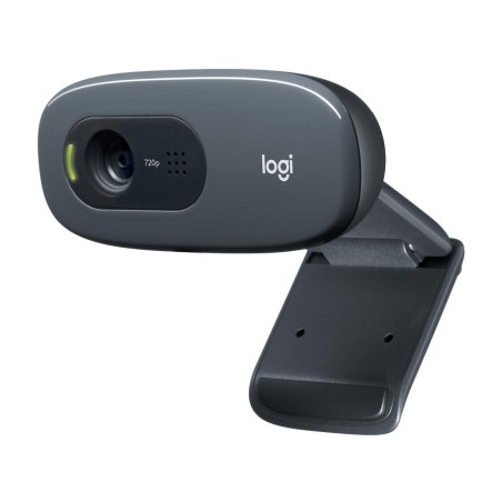 Logitech Webcam HD C270 Black - Kompakt og Krystalklar Video - 960-001063
