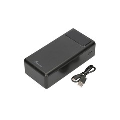 Extralink EPB-114 Powerbank 50000mAh 10Watt 2xUSB-A 2xUSB-A Sort
